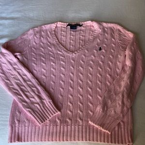 Ralph Lauren Sport V neck sweater SZ L